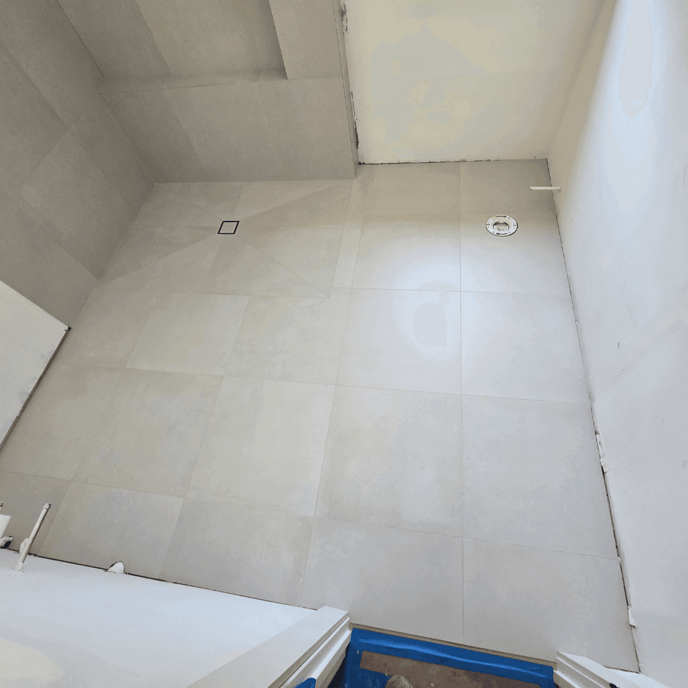 Bathroom Tile Install