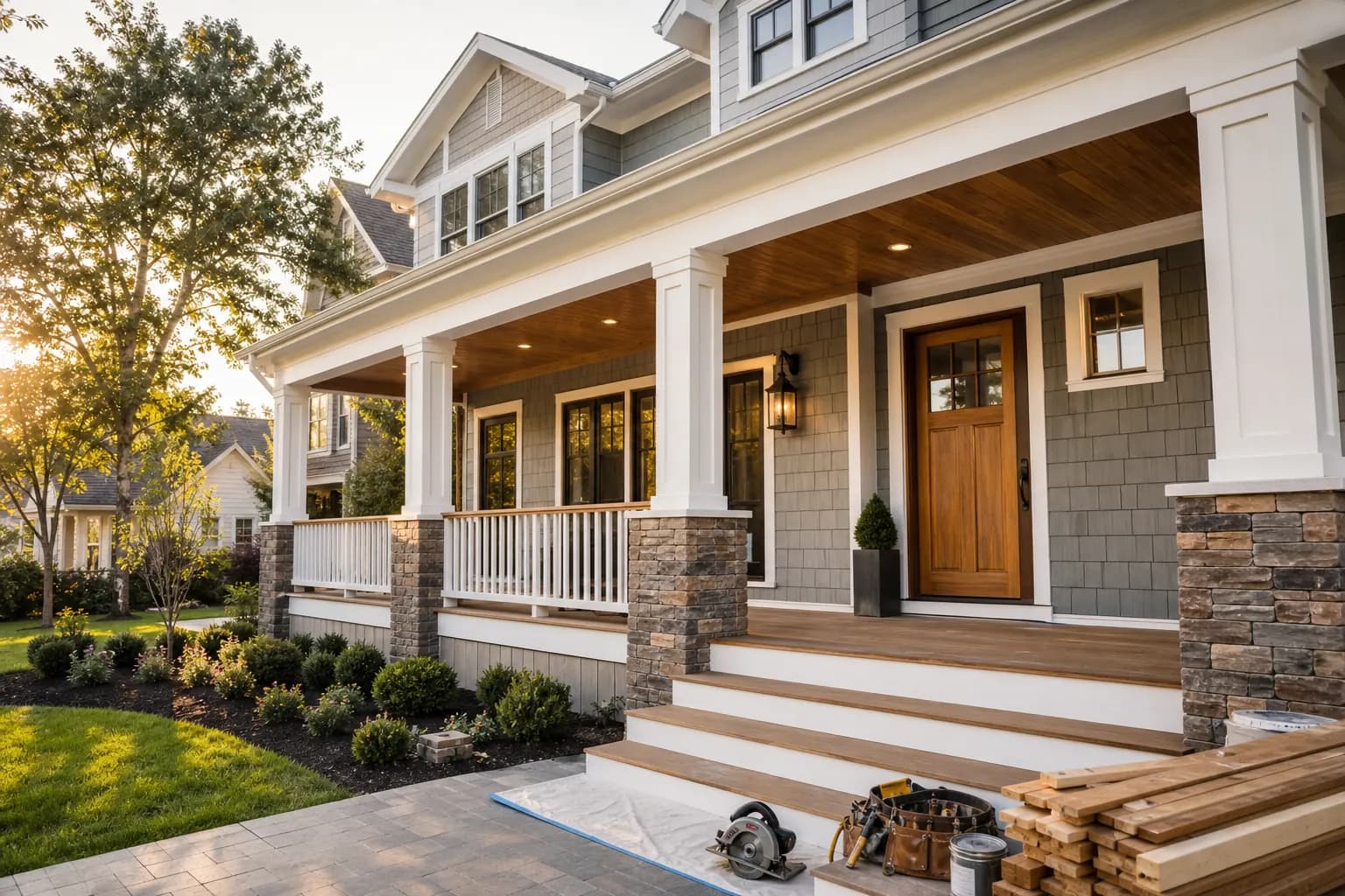 ETH Construction project work in Matthews